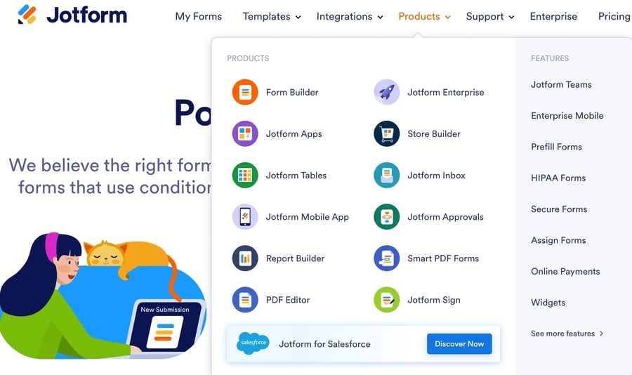 Jotform products